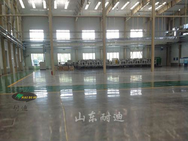 國(guó)華家具廠環(huán)氧地坪+混凝土固化劑