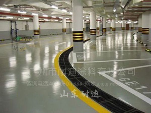 海博廣場地下車庫5千平米環(huán)氧地坪